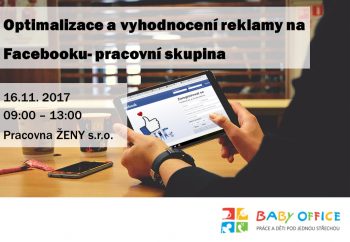 Optimalizace a vyhodnocení reklamy na Facebooku- pracovní skupina