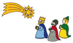 Tři králové a betlémská hvězda