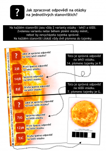 Vesmírné putování - tematická stezka