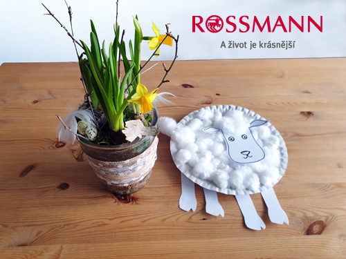 Velikonoční radosti: dětský koutek Rossmánek - on-line tvoření