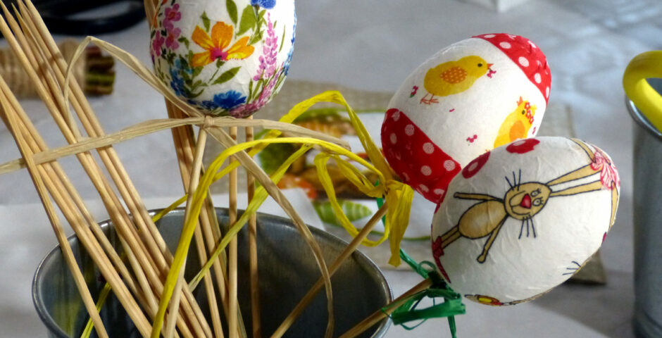 Velikonoční dekupáž na vajíčka