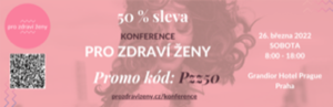 Voucher konference zdraví ženy