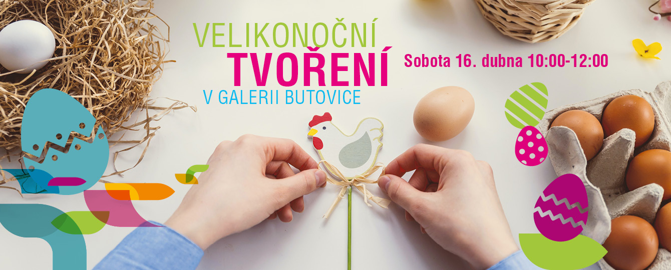 Workshop - Velikonoční tvoření v OC Galerie Butovice