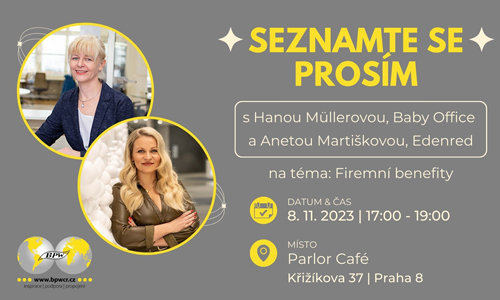Kavárna Business and Professional Women na téma Firemní benefity v roce 2024