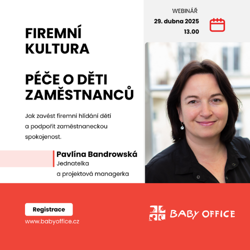 Webinář "Péče o děti zaměstnanců"