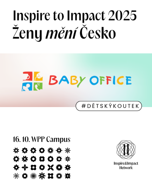 Dětský koutek na konferenci Inspire to Impact 2025