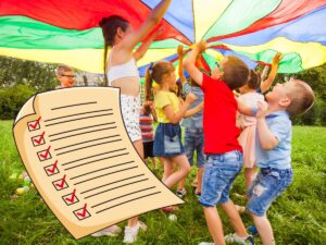 Příměstské tábory Checklist