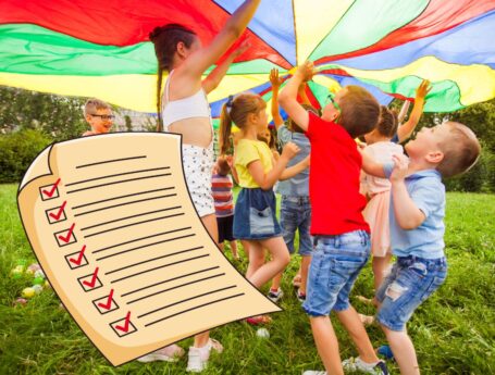 Příměstské tábory Checklist